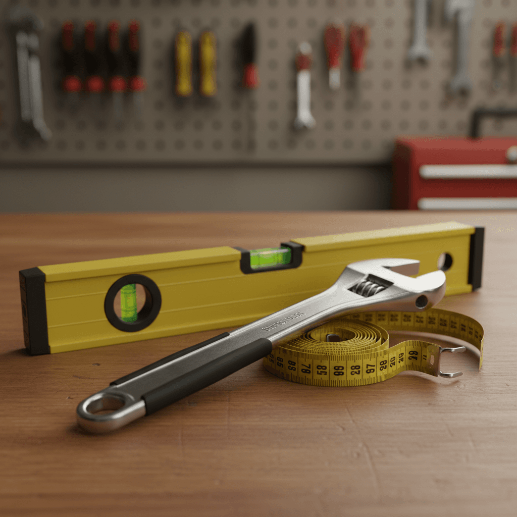 Tools and equipment listing from skilled tradesperson